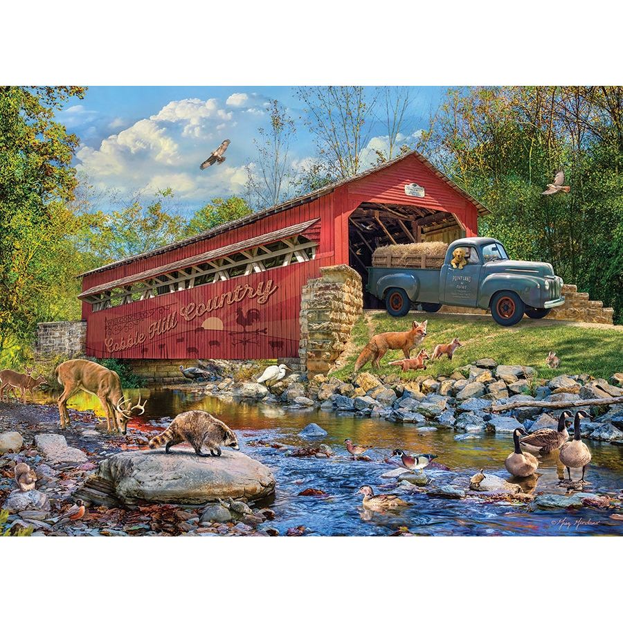 Cobble Hill Welcome to Cobble Hill Country 1000 Piece Puzzle