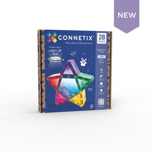 Connetix 28 Piece Light Star Pack