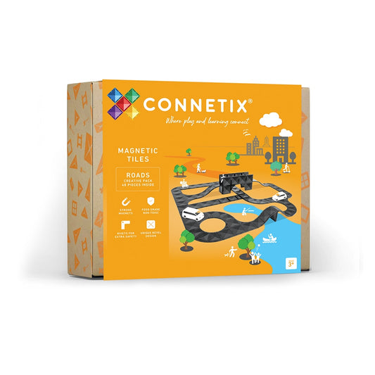 Connetix 48 Piece Roads Pack