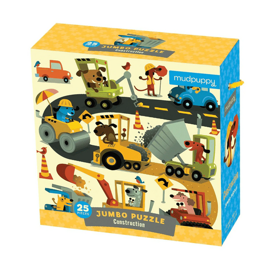 Construction Jumbo 25 Piece Puzzle