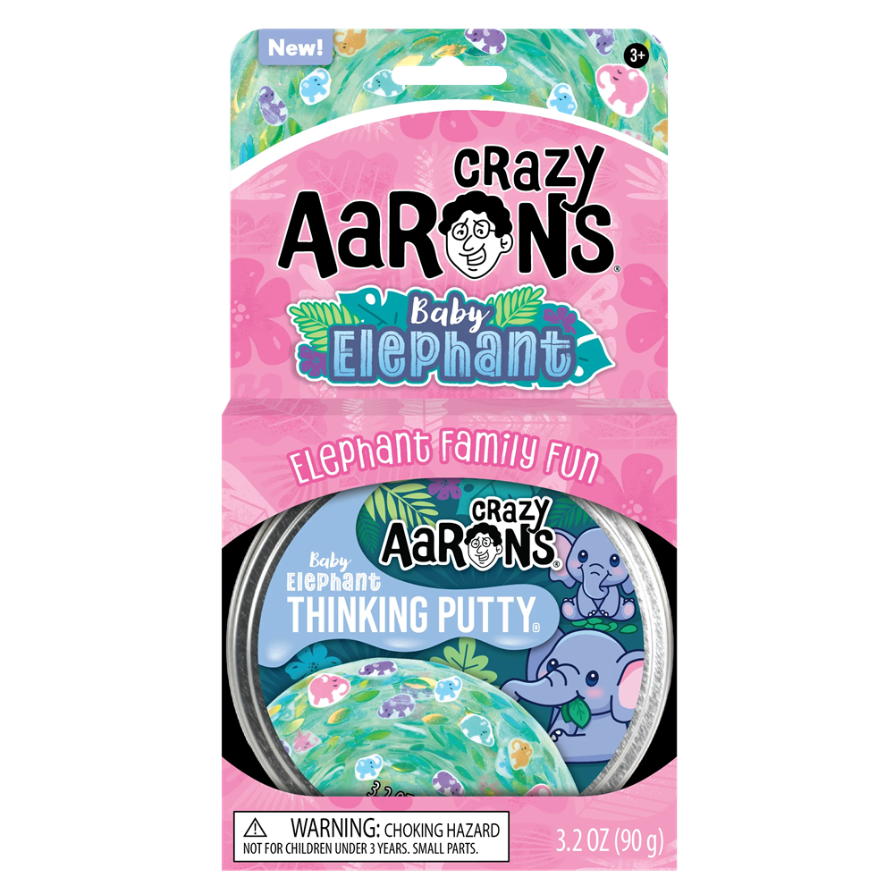 Crazy Aaron's 4" Tin - Baby Elephant