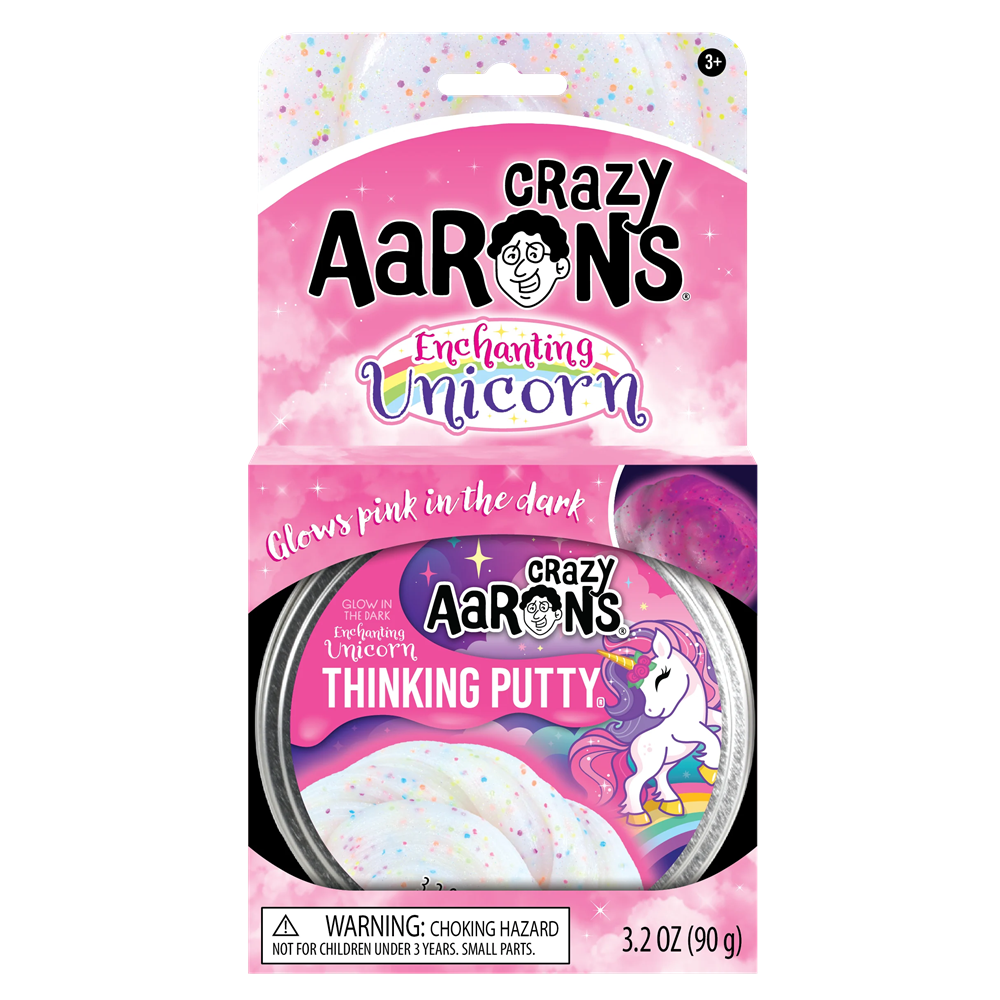 Crazy Aaron's 4" Tin - Enchanting Unicorn