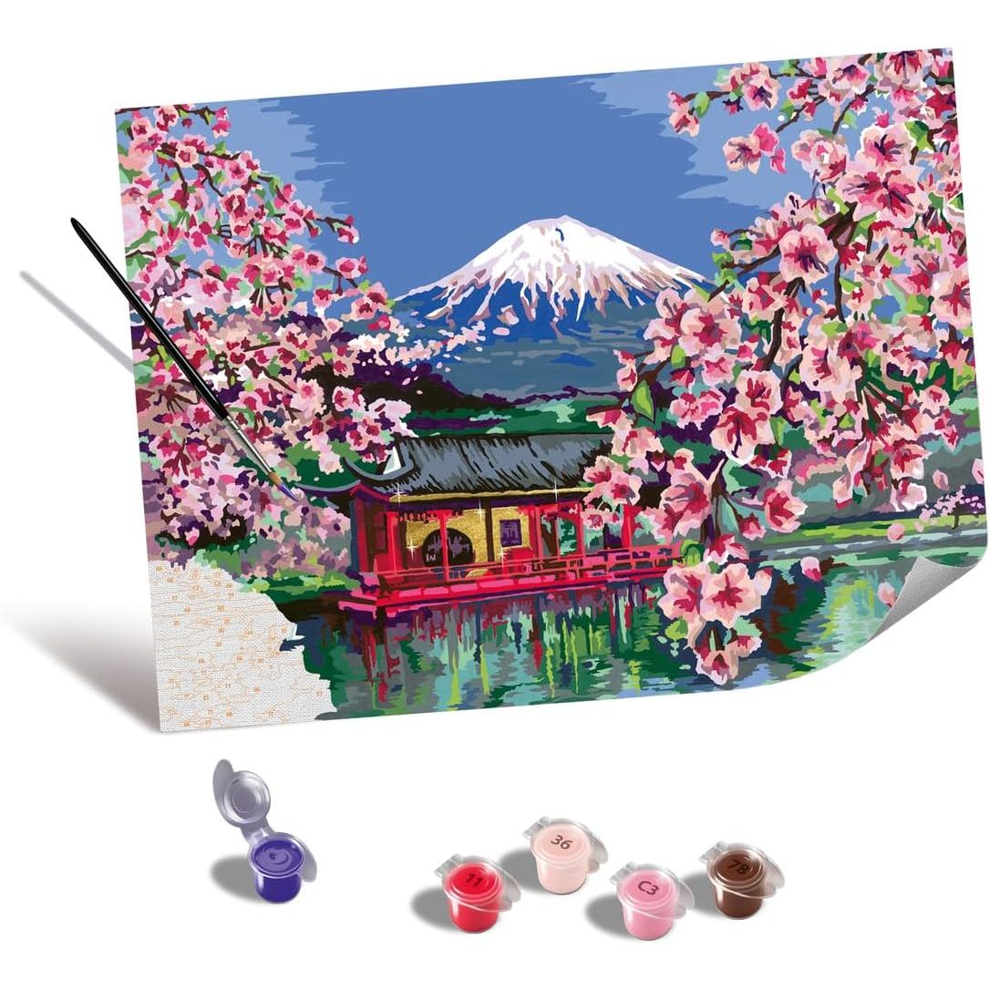 Ravensburger CreArt Canvas Edition: Japanese Cherry Blossom