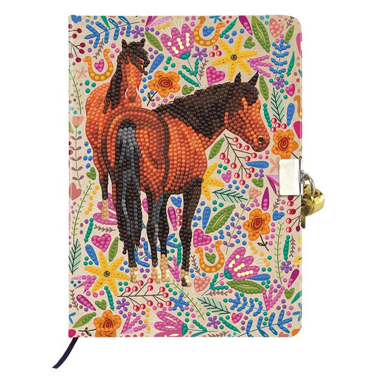 Crystal Art Diary - Horse Love