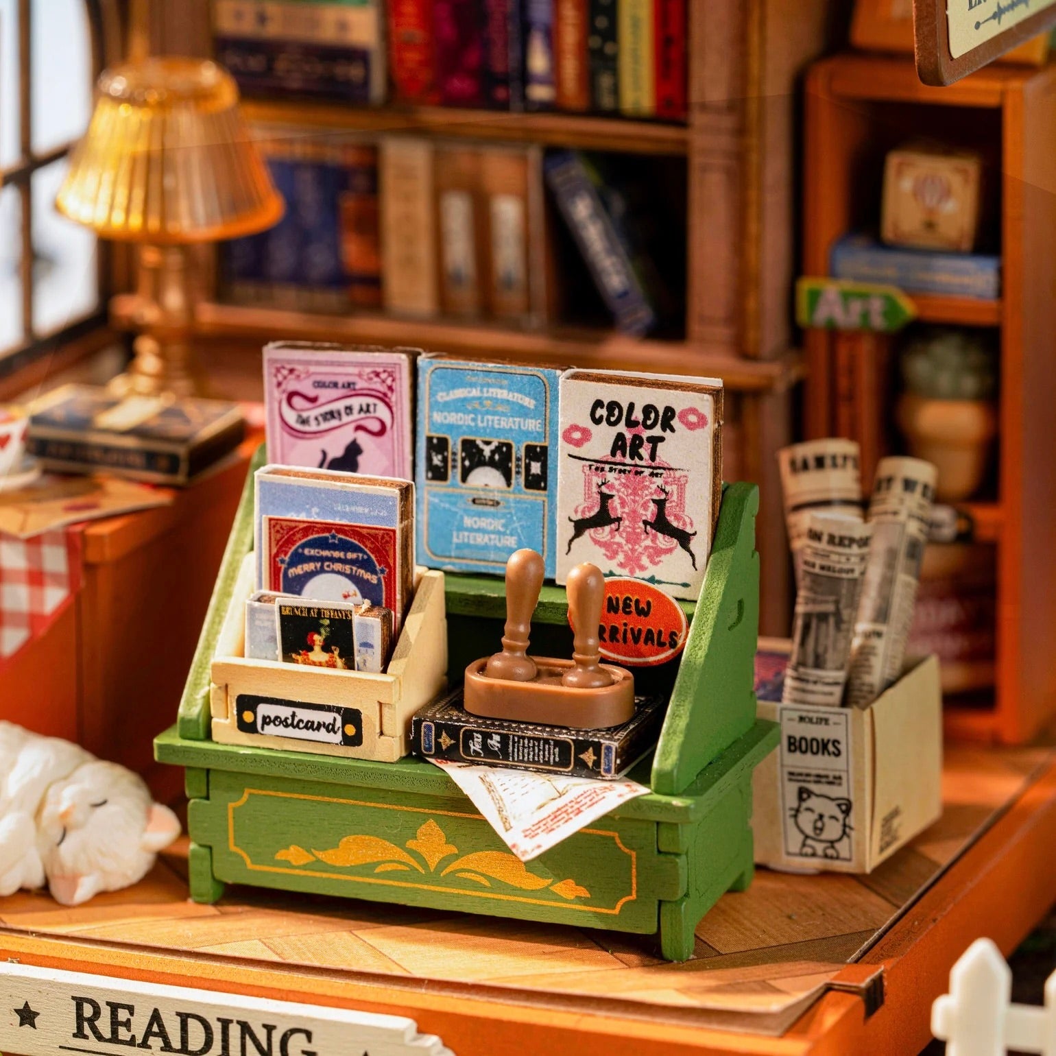 Rolife DIY Miniature House The Muse Bookshop