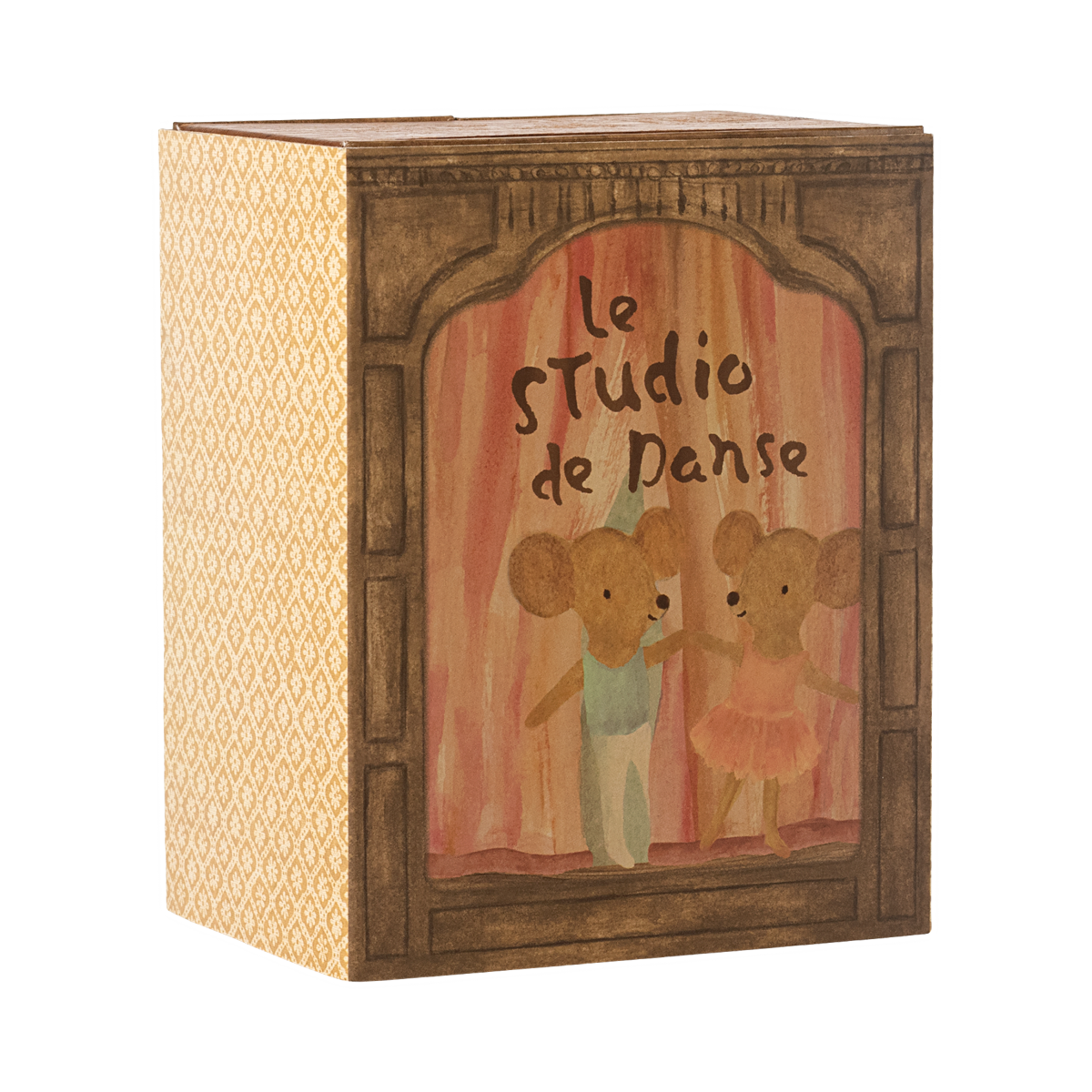 Maileg Little Sister and Brother in Dance Studio