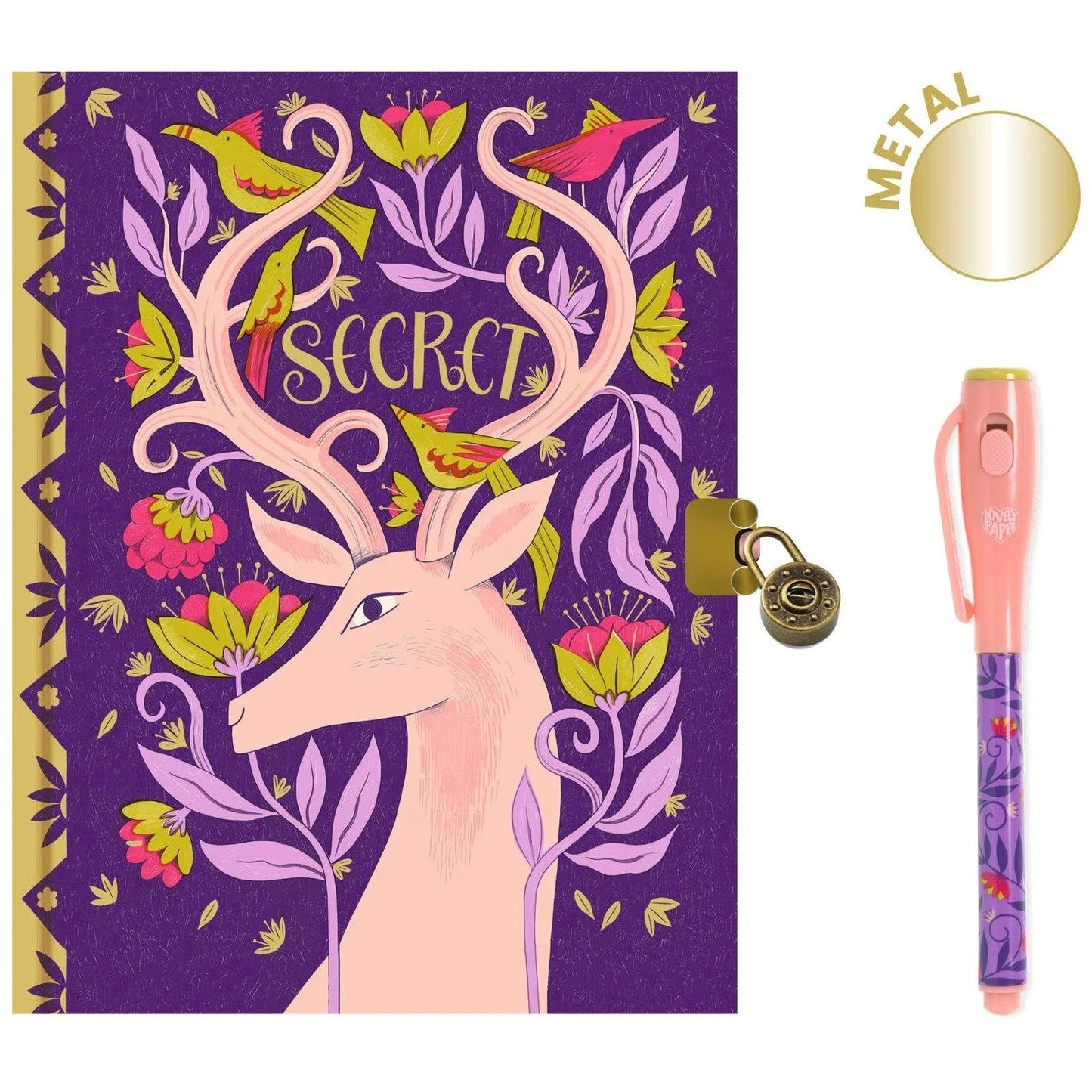 Djeco Secret Notebook - Melissa