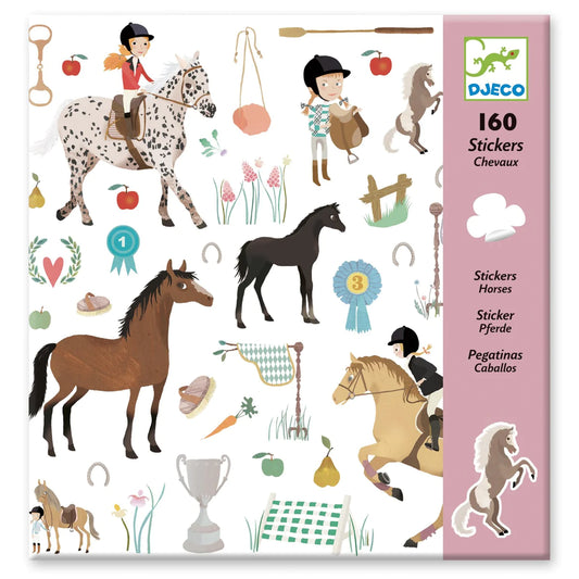 Djeco Stickers Horses