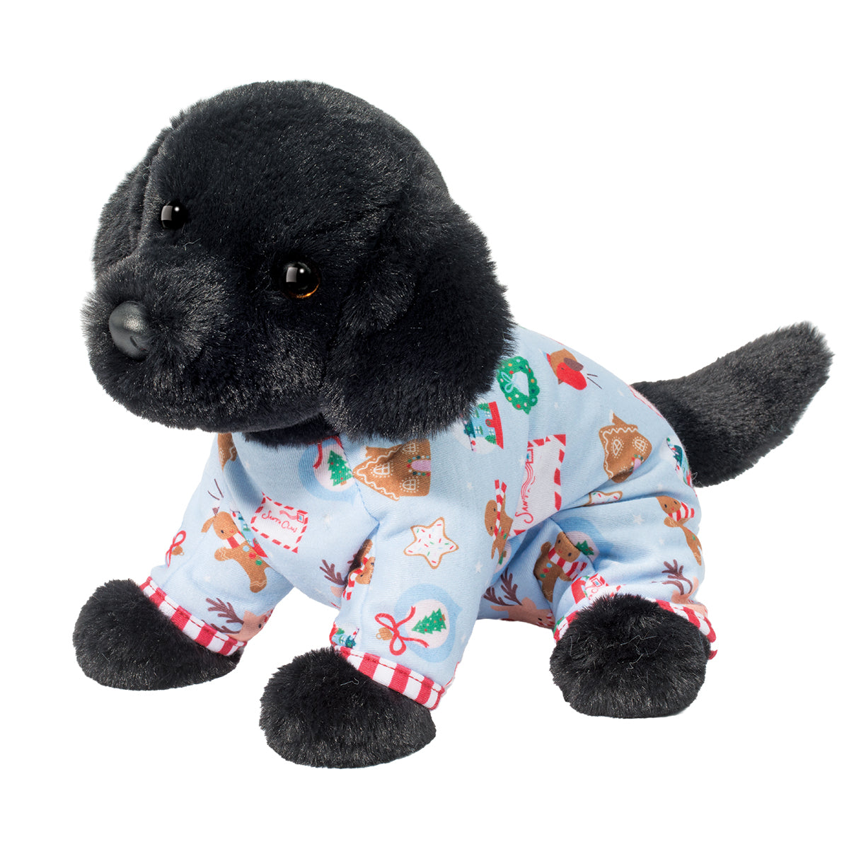 Douglas Black Lab w/PJ's Medium - 11"