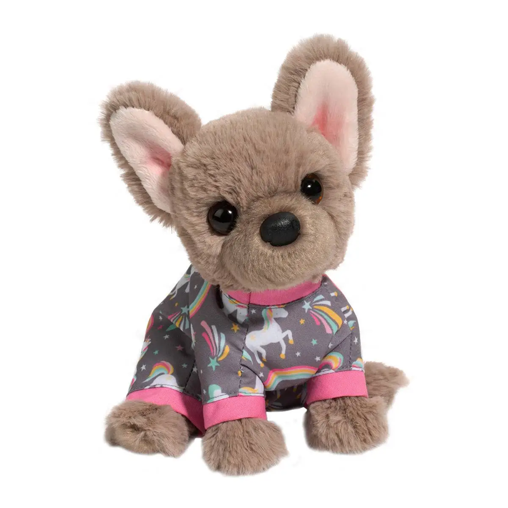 Douglas Dede French Bulldog with PJ's - 7"