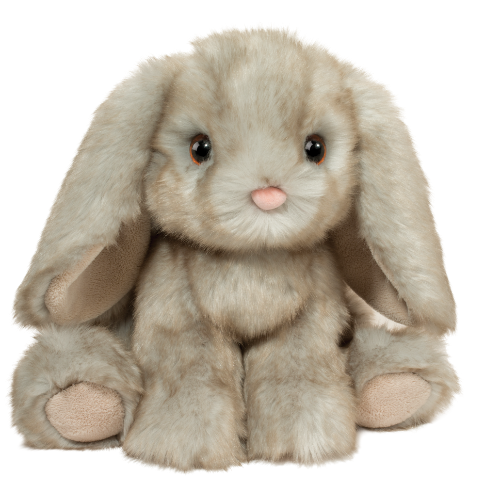 Douglas Licorice Sitting Floppy Bunny - 9"