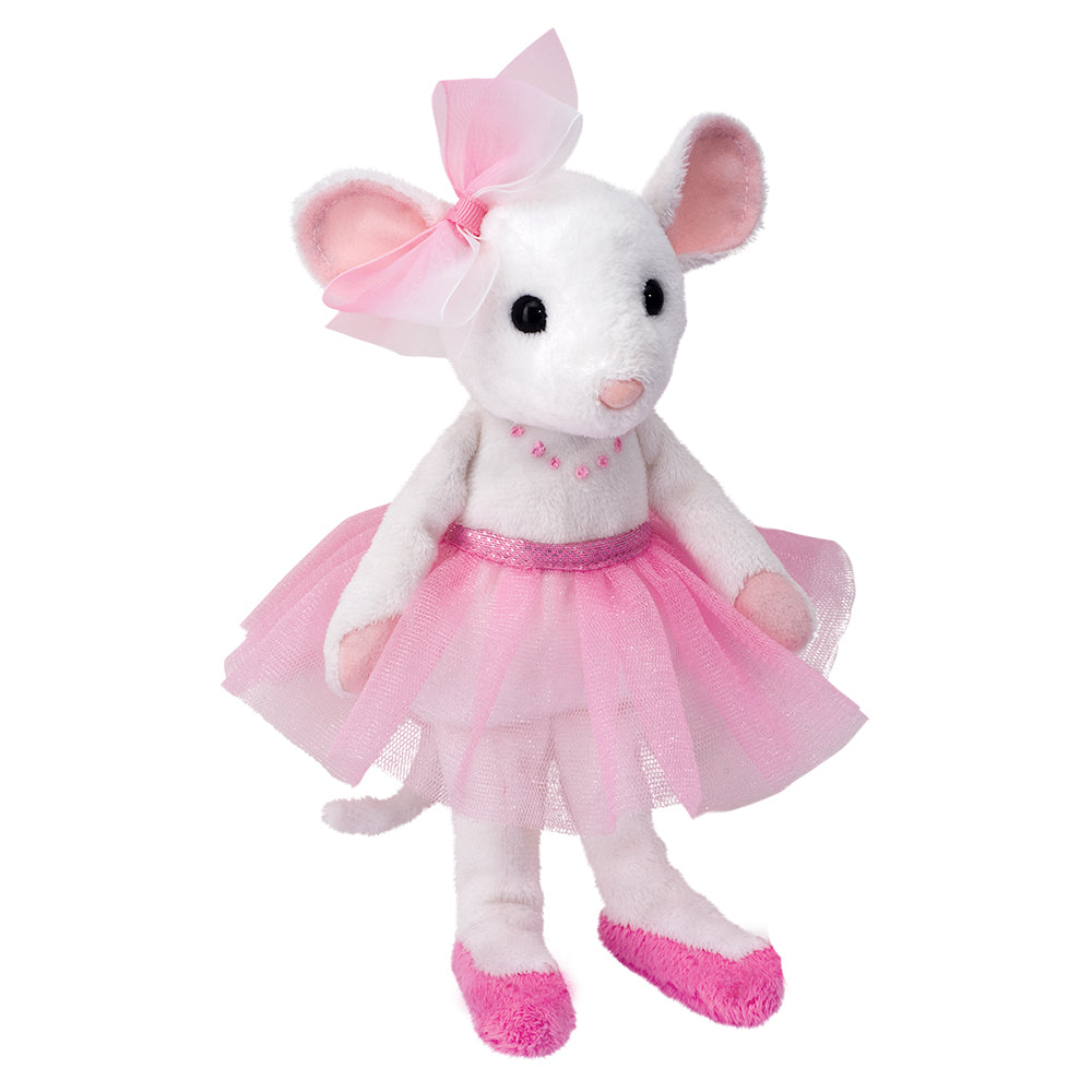 Douglas Petunia Ballerina Mouse - 9"