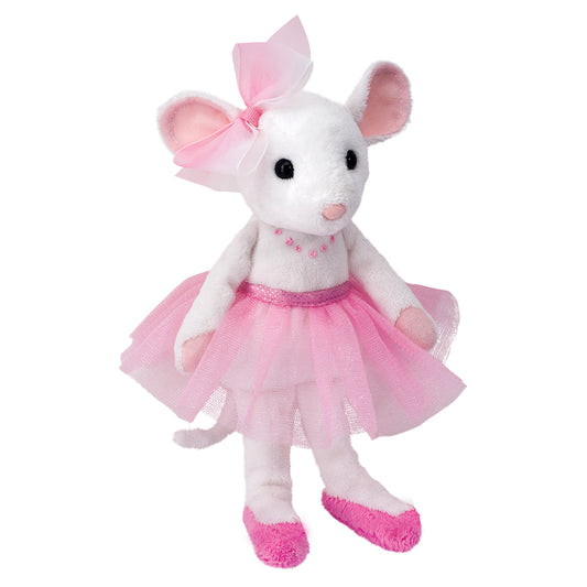 Douglas Petunia Ballerina Mouse - 9"