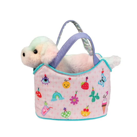 Douglas Sassy Saks Charmingly Yours w/Rainbow Dog - 7"