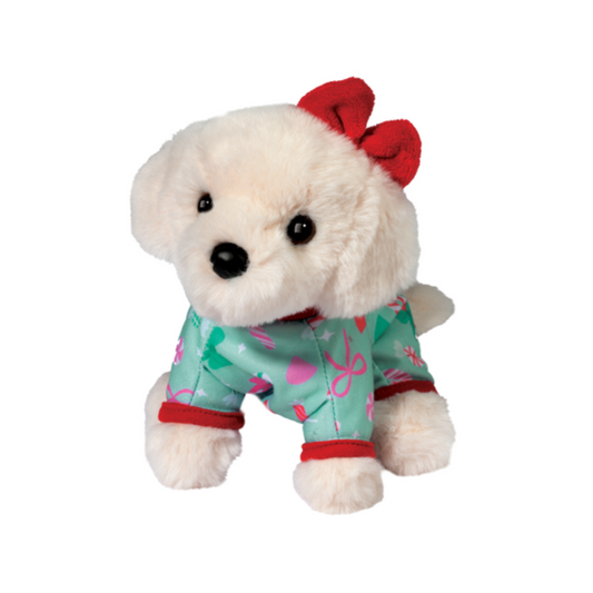 Douglas White Lab With PJ's - Medium - 11"