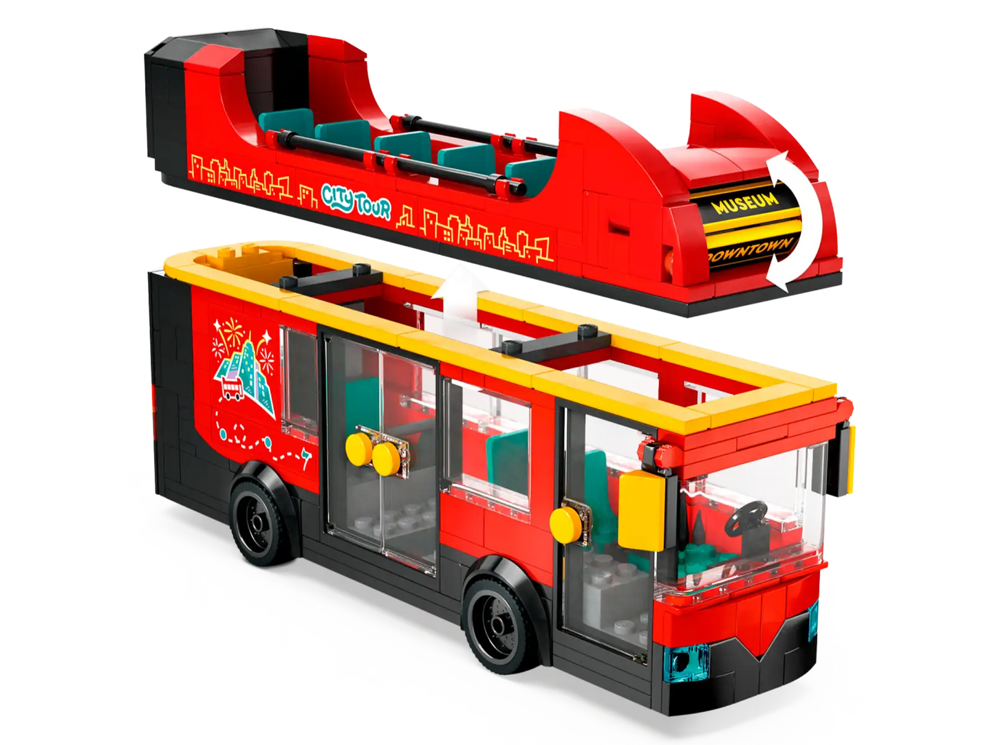 Lego City Double-Decker Sightseeing Bus