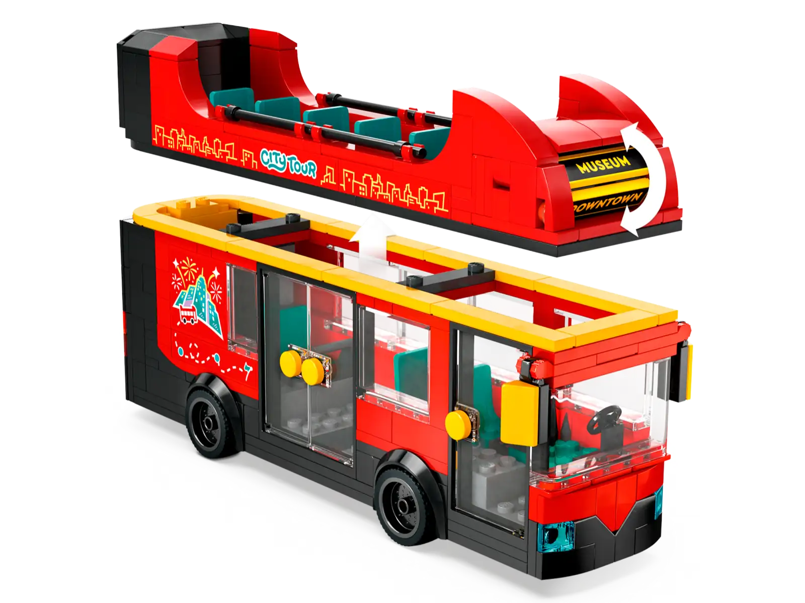 Lego City Double-Decker Sightseeing Bus