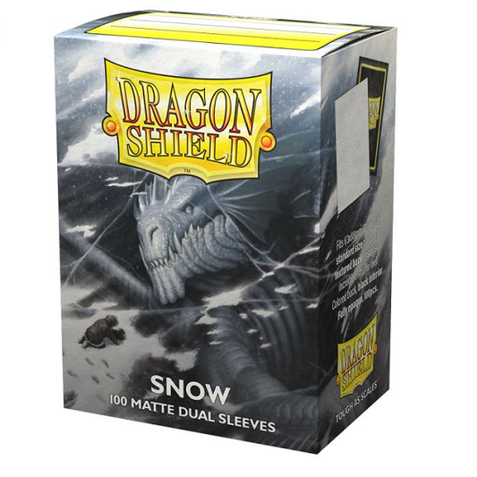 Dragon Shield Matte Dual Sleeves - Snow