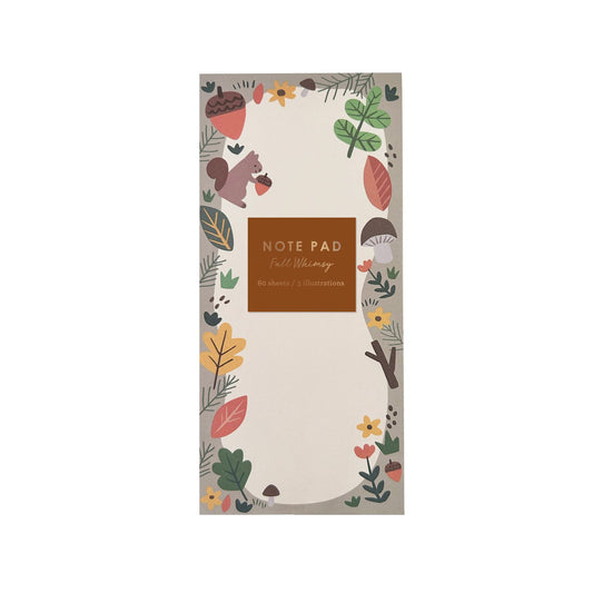 Girl of All Work Fall Whimsy Note Pad