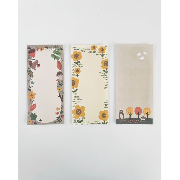 Girl of All Work Fall Whimsy Note Pad