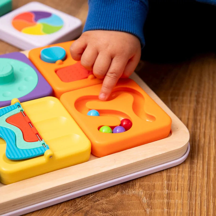 Board Brain Modular Fat Brain Toy Co PlayTab Modular Activity Board Set 1 - Treehouse Toy Co.