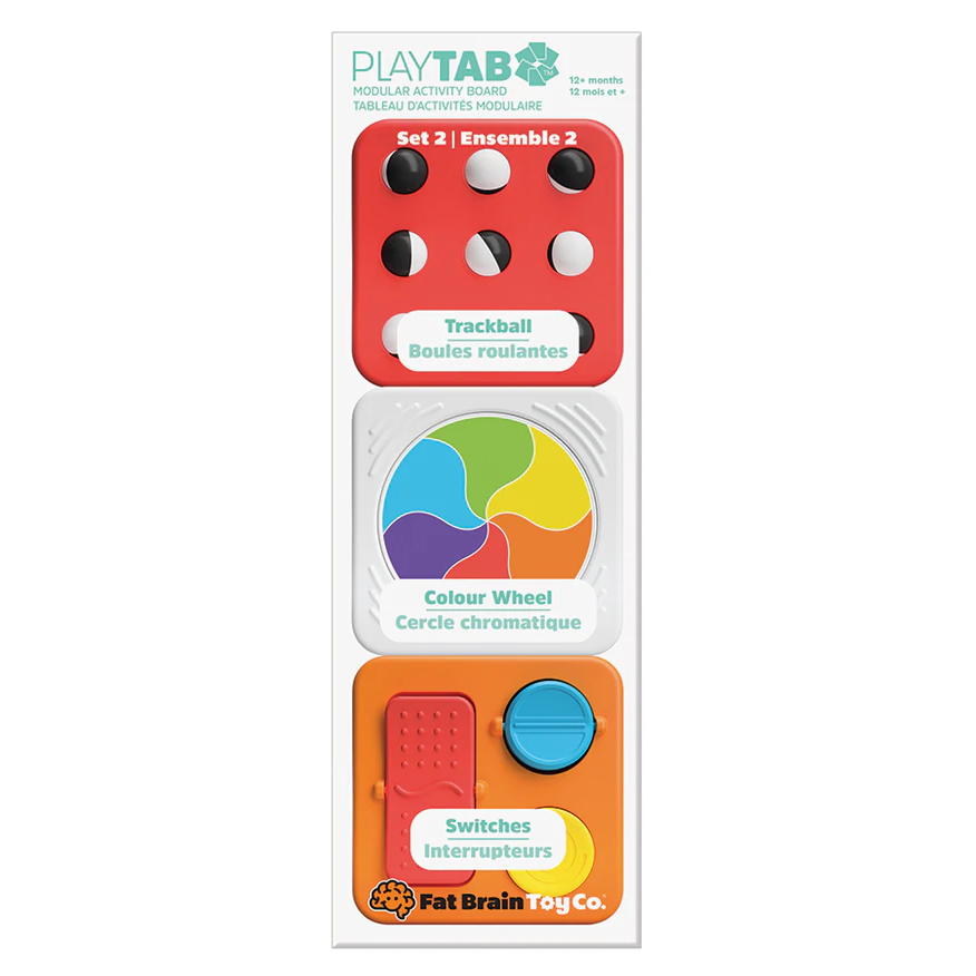 Board Brain Modular Fat Brain Toy Co PlayTab Modular Activity Board Set 2 - Treehouse Toy Co.