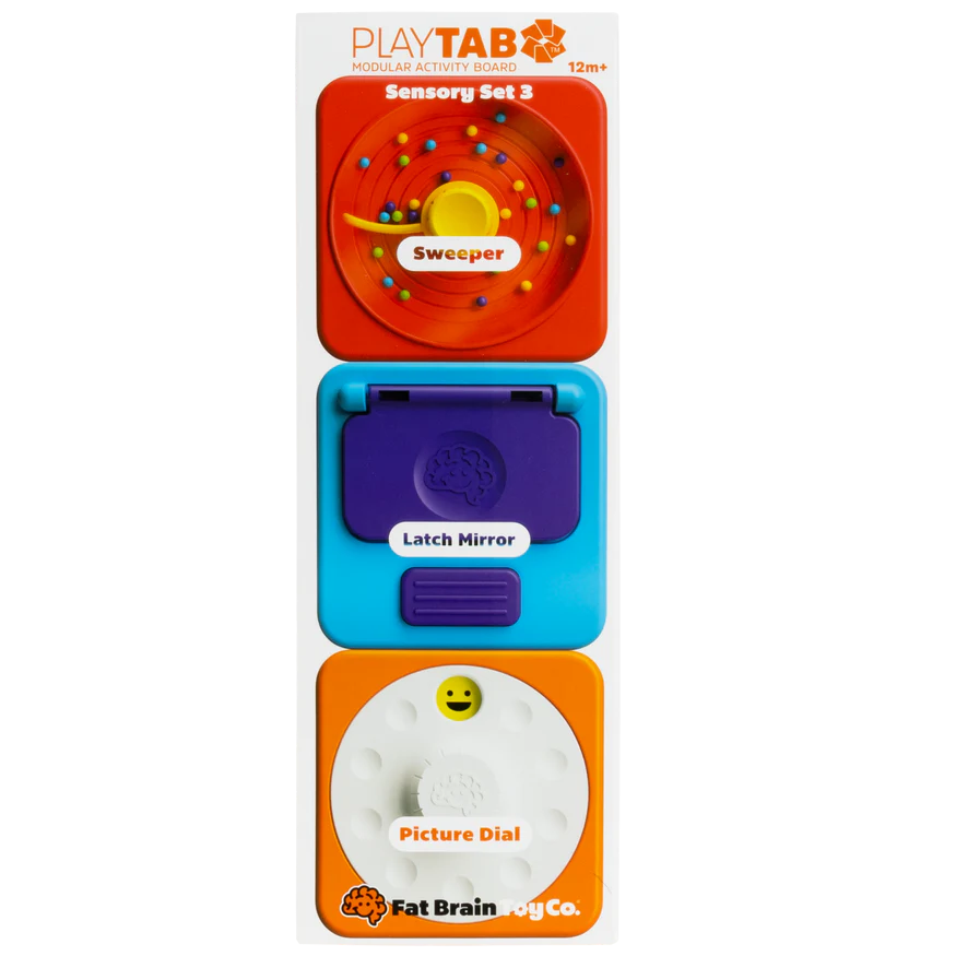 Fat Brain Toy Co. PlayTab Modular Activity Board Set 3