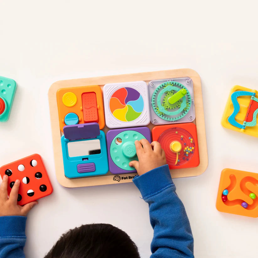 Fat Brain Toy Co. PlayTab Modular Activity Board Set 3