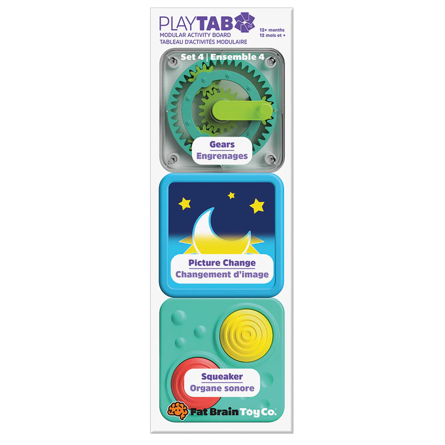 Board Brain Modular Fat Brain Toy Co PlayTab Modular Activity Board Set 4 - Treehouse Toy Co.