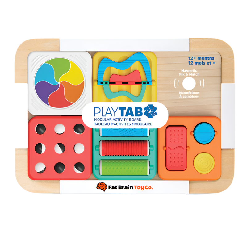 Board Brain Modular Fat Brain Toy Co PlayTab Modular Activity Board - Treehouse Toy Co.