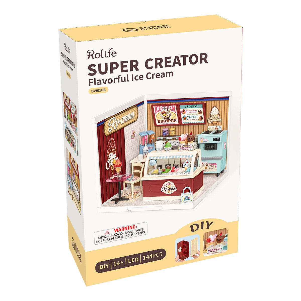 Rolife Super Creator DIY Flavorful Ice Cream
