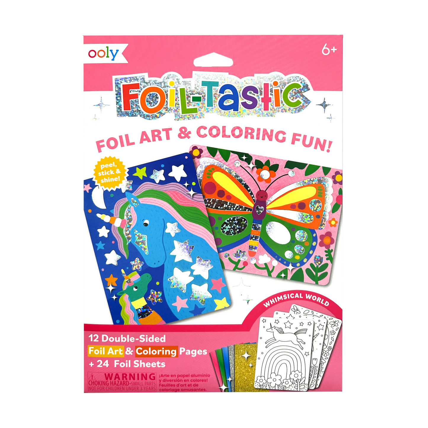Ooly Foil-Tastic Art Kit Whimsical World