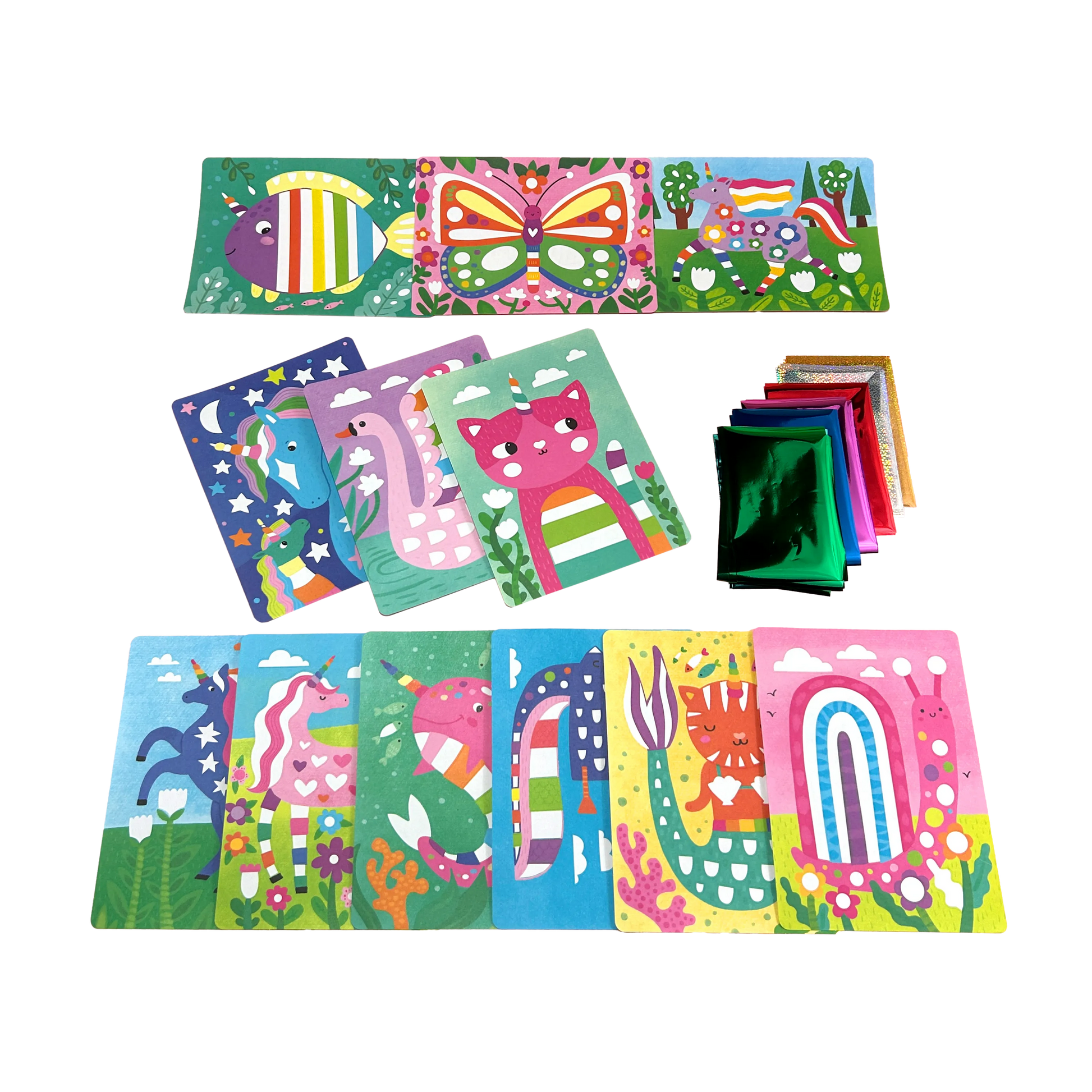 Ooly Foil-Tastic Art Kit Whimsical World