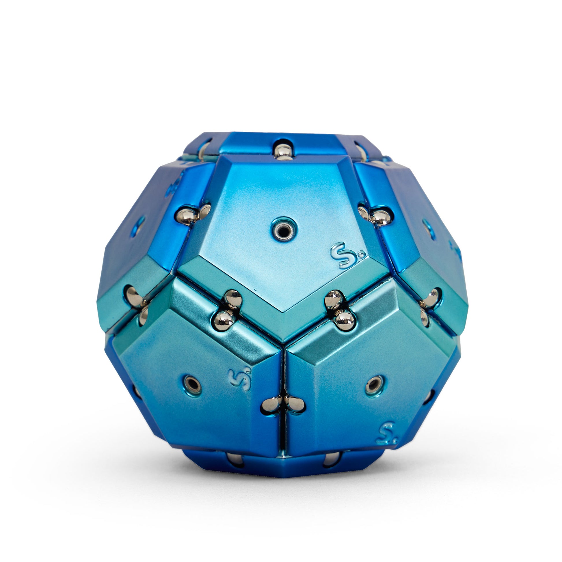 Speks - Geode Chrome Magnetic Fidget Sphere