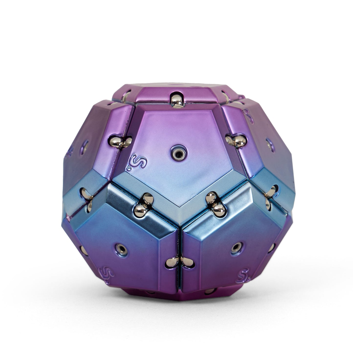 Speks - Geode Chrome Magnetic Fidget Sphere