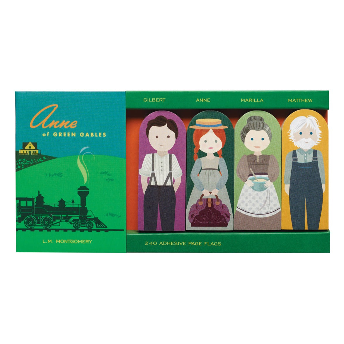 Girl of All Work Anne of Green Gables Classic Characters Adhesive Page Flags