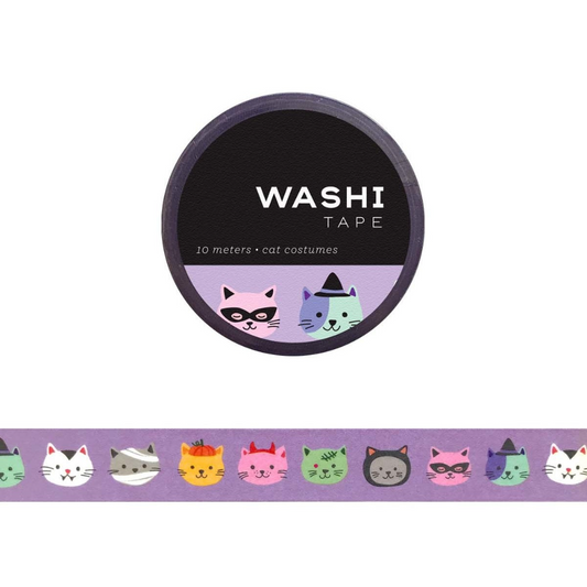 Girl of All Work Cat Costumes Washi Tape