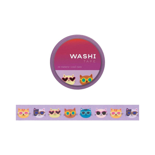 Girl of All Work Cool Cats Washi Tape