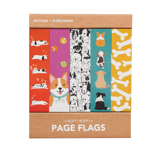Girl of All Work Ruff! Ruff! Adhesive Page Flags