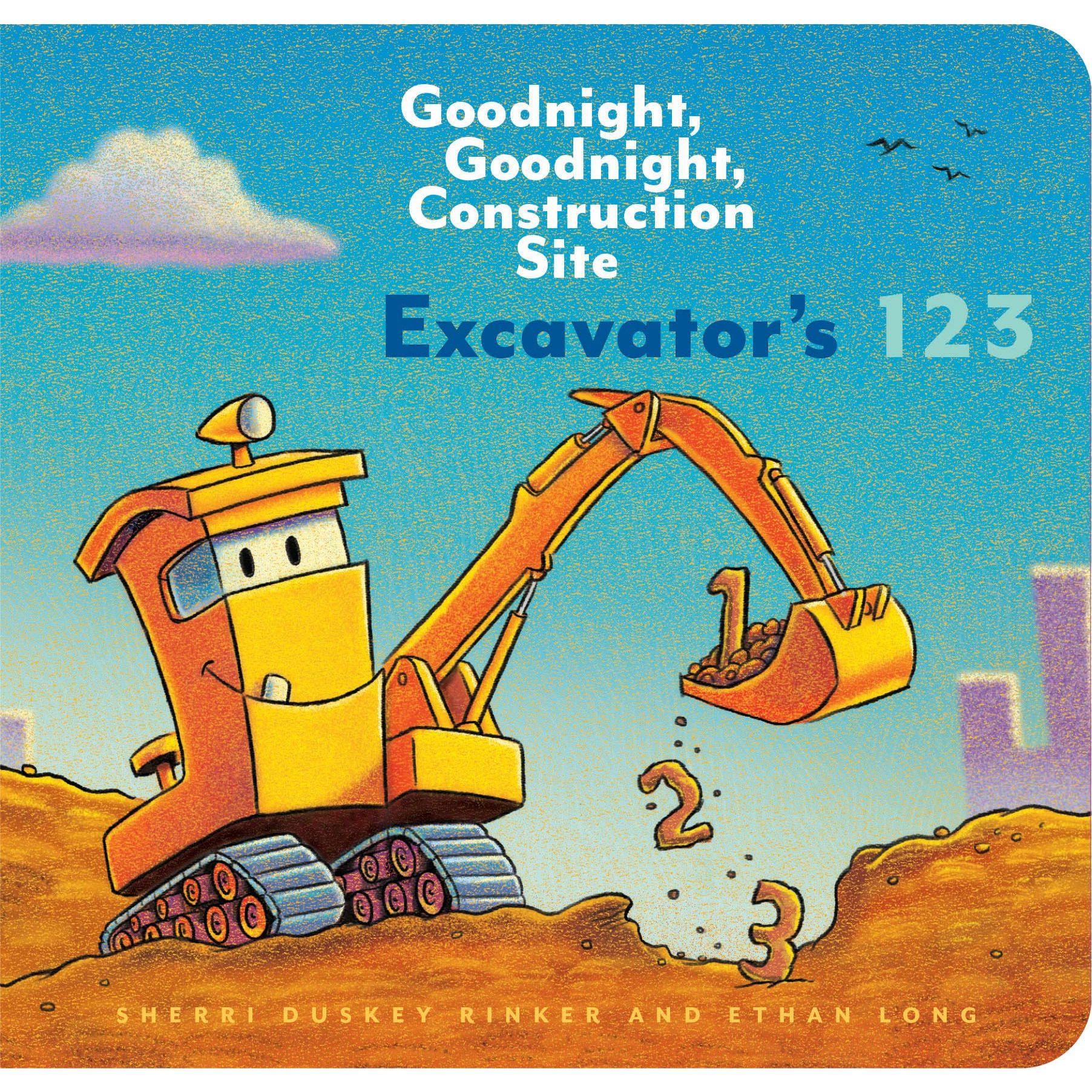 Goodnight, Goodnight, Construction Site Excavator's 123 Board Book