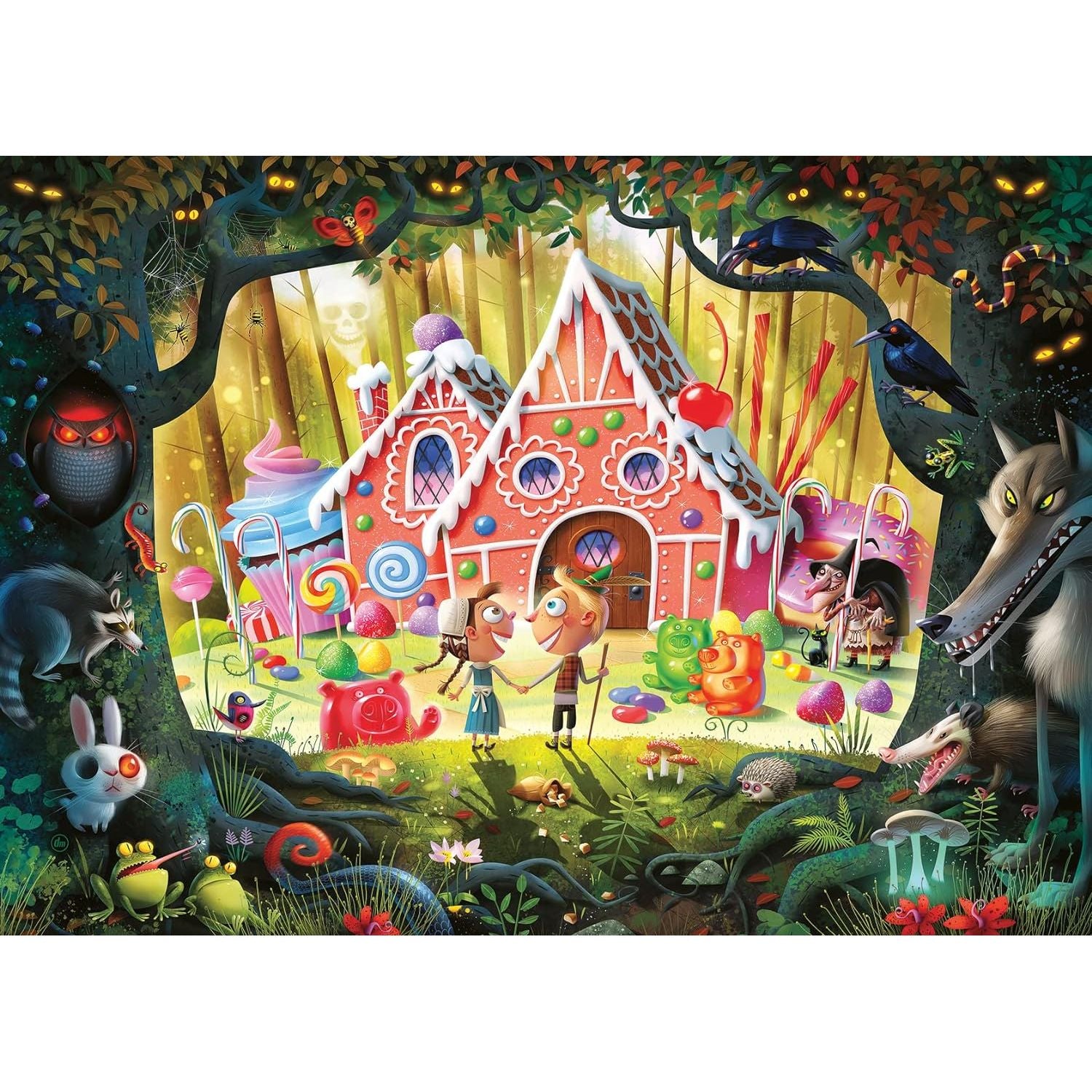 Ravensburger Hansel and Gretel Beware! 1000 Piece Puzzle