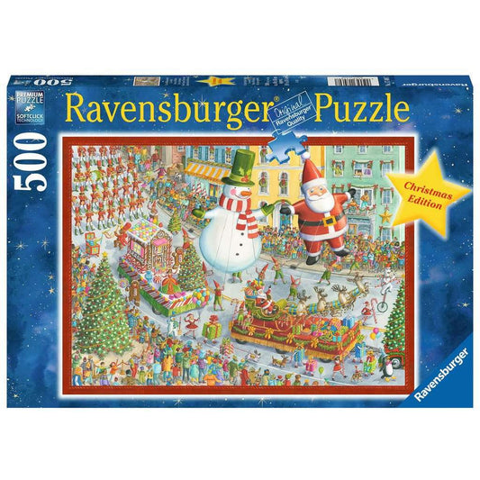 Ravensburger Here Comes Christmas 500 Piece Puzzle