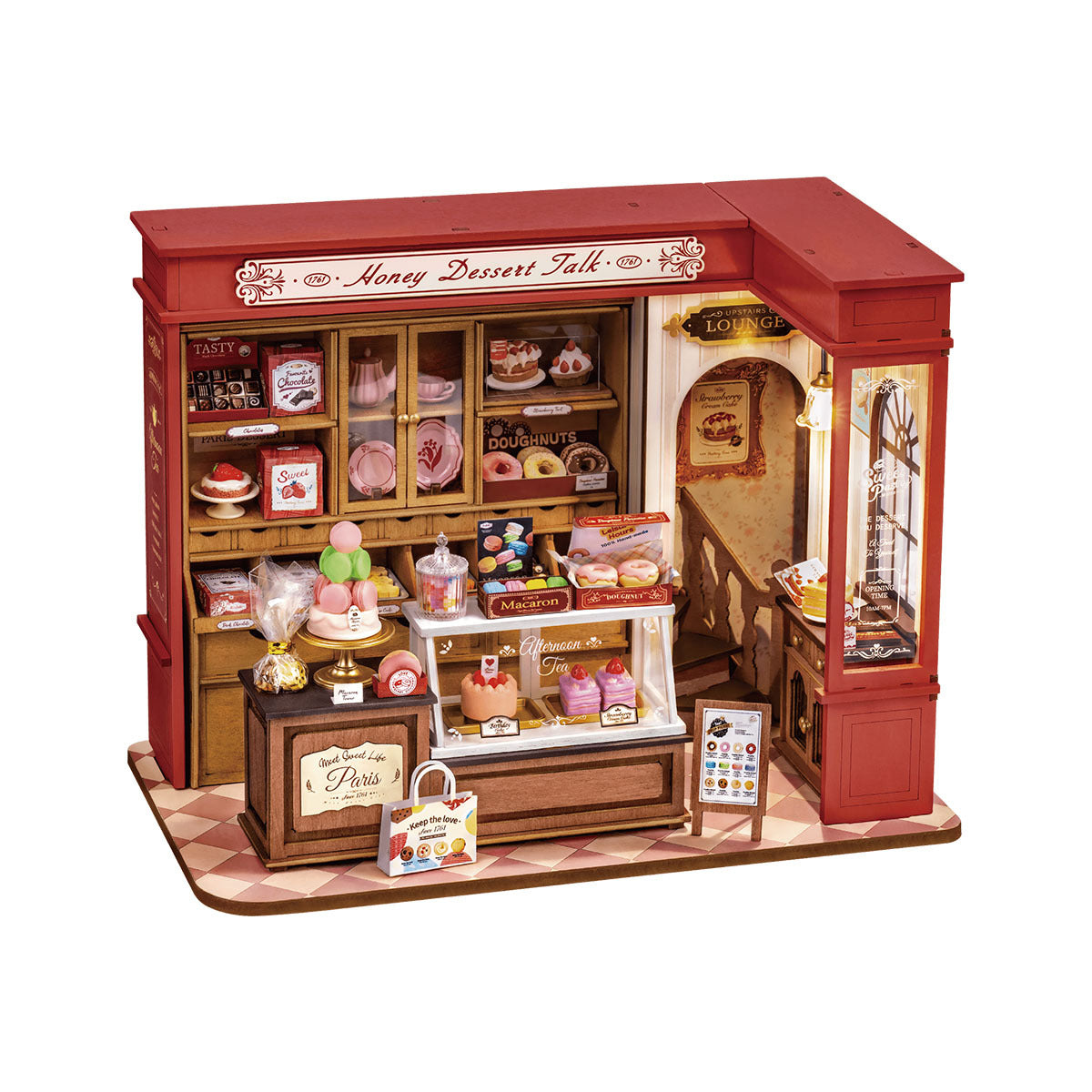 Rolife DIY Miniature House Honey Dessert Talk