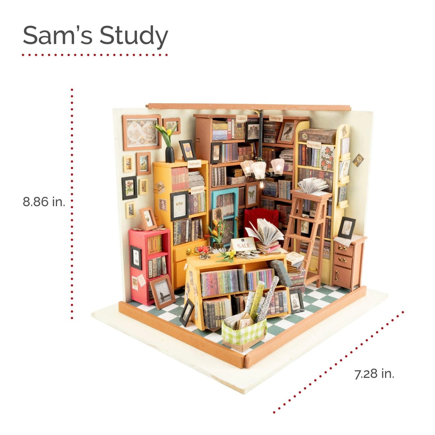 Rolife DIY Miniature House Sam's Study