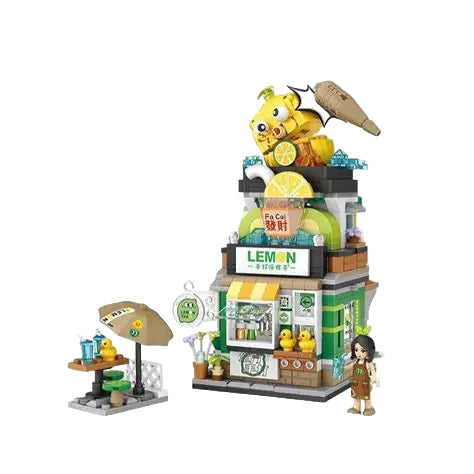 LOZ Blocks - Street Mini Lemon Tea Shop
