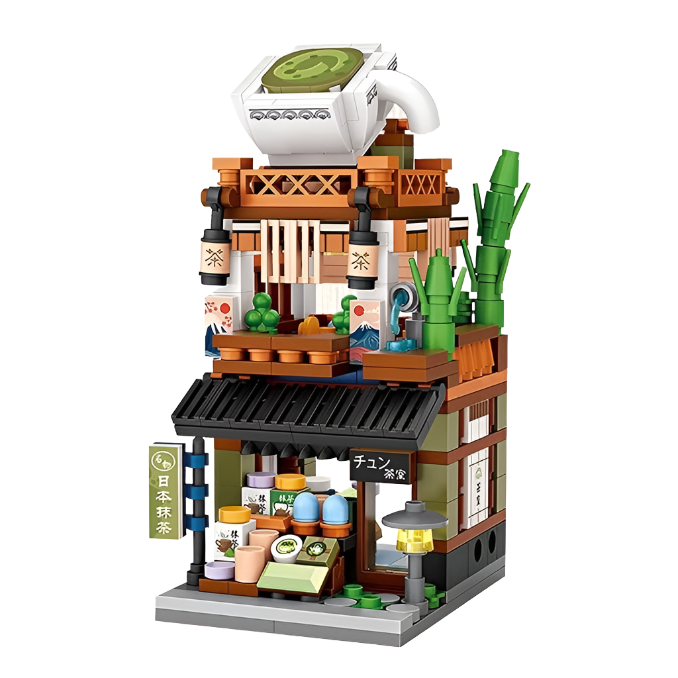 LOZ Brick - Street Mini Matcha Shop