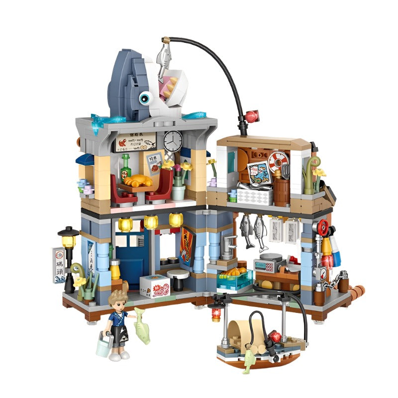 LOZ Blocks - Street Mini Aquatic Shop