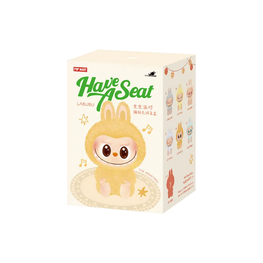Labubu The Monsters - Have a Seat Vinyl Plush Blind Box