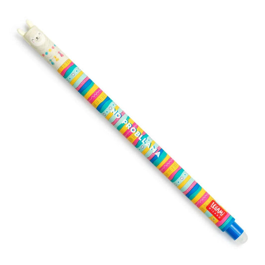 Legami Erasable Pen Blue Ink - No Probllama