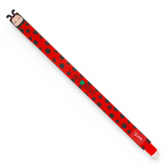 Legami Erasable Pen Red Ink - Get Lucky